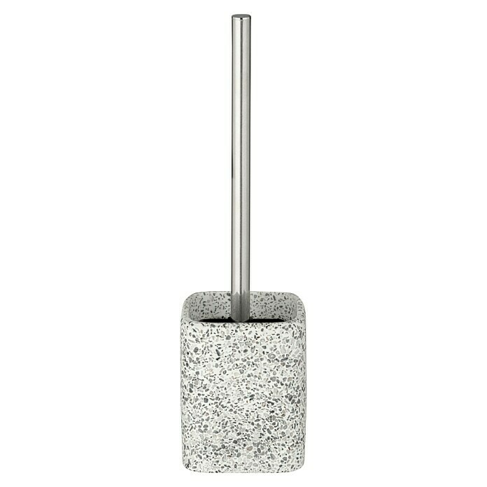Wenko Garnitura WC četke Terrazzo  (Bijela, Visina: 37 cm) | BAUHAUS