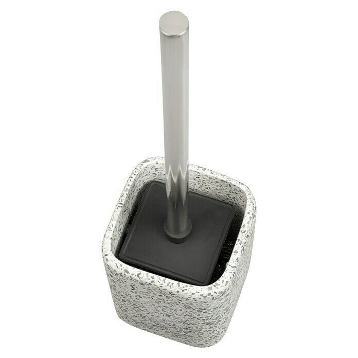 Wenko Garnitura WC četke Terrazzo  (Bijela, Visina: 37 cm) | BAUHAUS