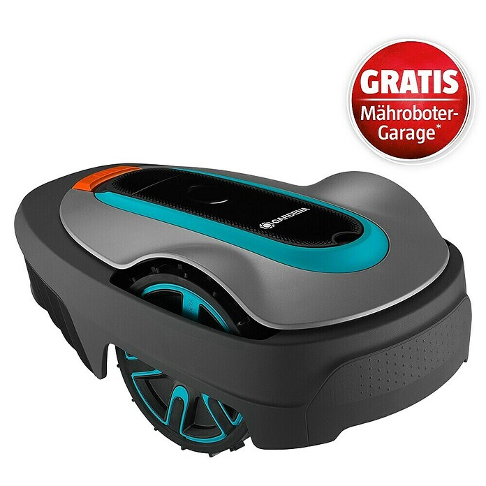 Gardena Mähroboter SILENO city 600 (600 m², Schnittbreite: 16 cm, Induktionsgestützte Navigation, Begrenzungskabel) | BAUHAUS