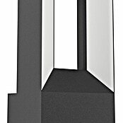 Eglo Riforano Aplique exterior LED (10 W, L x An x Al: 8,5 x 11 x 29 cm, Negro, IP44) | BAUHAUS