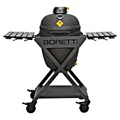 Boretti Houtskoolbarbecue Kamado Ceramica Medium (Diameter barbecue-oppervlak: 36 cm, Antraciet) | BAUHAUS