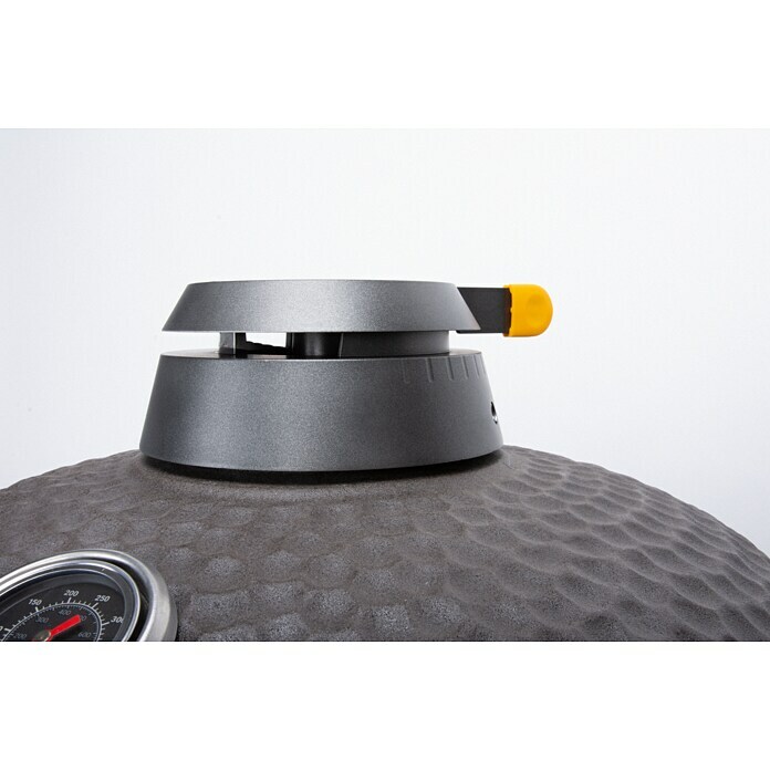 Boretti Houtskoolbarbecue Kamado Ceramica Medium (Diameter barbecue-oppervlak: 36 cm, Antraciet) | BAUHAUS