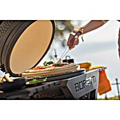 Boretti Houtskoolbarbecue Kamado Ceramica Medium (Diameter barbecue-oppervlak: 36 cm, Antraciet) | BAUHAUS