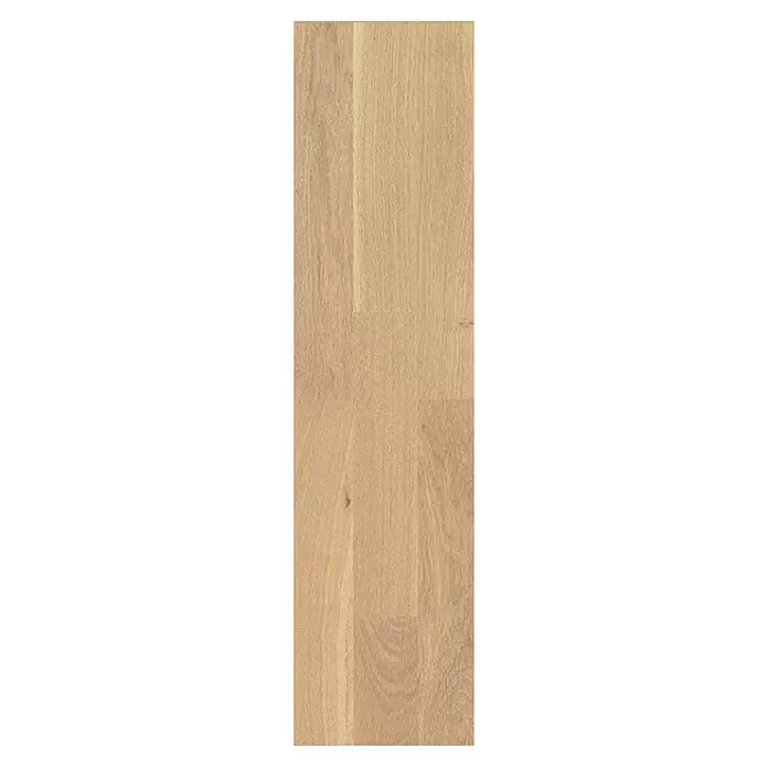 Parador Parkettmuster Basic 11.5 Eiche weiß matt lackiert I - 200 x 185 x 11,5 mm, Schiffsboden - Helle Holzplatte mit Naturmaserung.