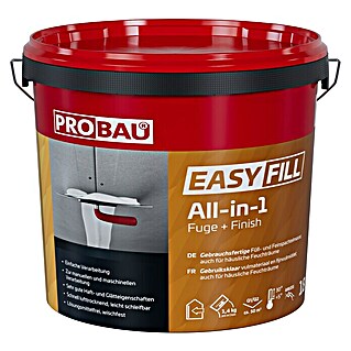 Probau Fugenspachtel Easyfill All-in-1 (18 kg, Gebrauchsfertig)