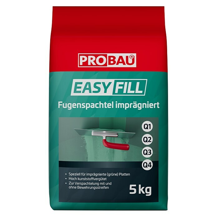 Probau Fugenspachtel Easyfill Imprägniert (5 kg) | BAUHAUS