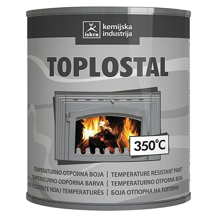 Lak u boji Toplostal 350°C  (Crna, 750 ml) | BAUHAUS