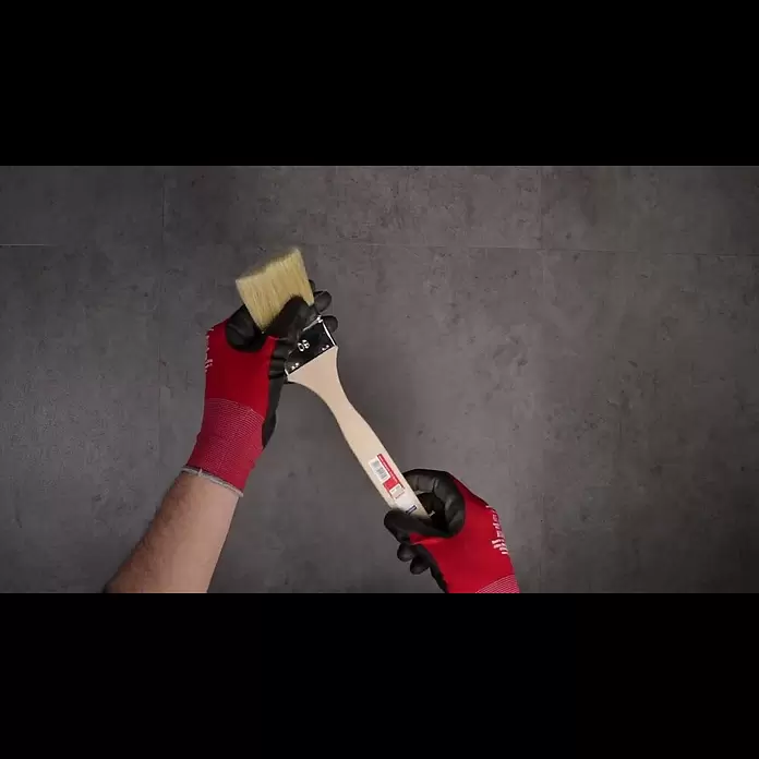 swingcolor Premium Heizkörperpinsel - Breite Borsten: 60 mm, Kunststoffborsten, Naturholz - Swingcolor Premium Heizkrperpinsel 60 mm
