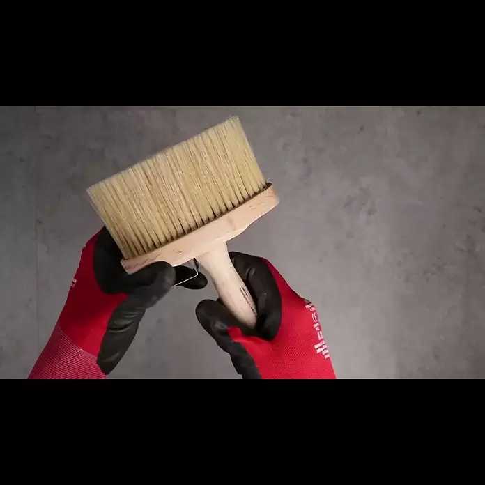 swingcolor Premium Fassadenbürste - Breite Borsten: 140 mm, Mischborsten, Naturholz - Swingcolor Premium Fassadenbrste 140 mm