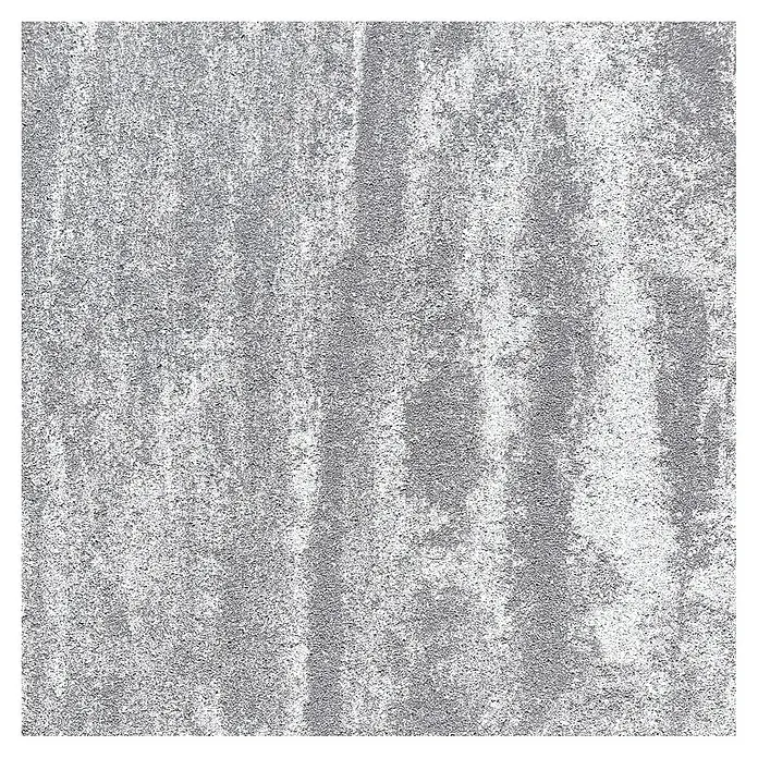 Terrassenplatte Megadrain Silver - 50 x 50 x 4 cm, Grau, Beton - Graue, strukturierte Oberfläche in einem rechteckigen Bild, umrandet von einem schwarzen Rahmen. Ideal für Texturen & Hintergründe.