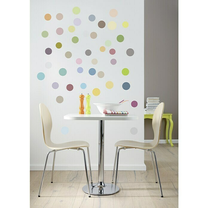 Komar Wandtattoo (Dots, 70 x 50 cm)