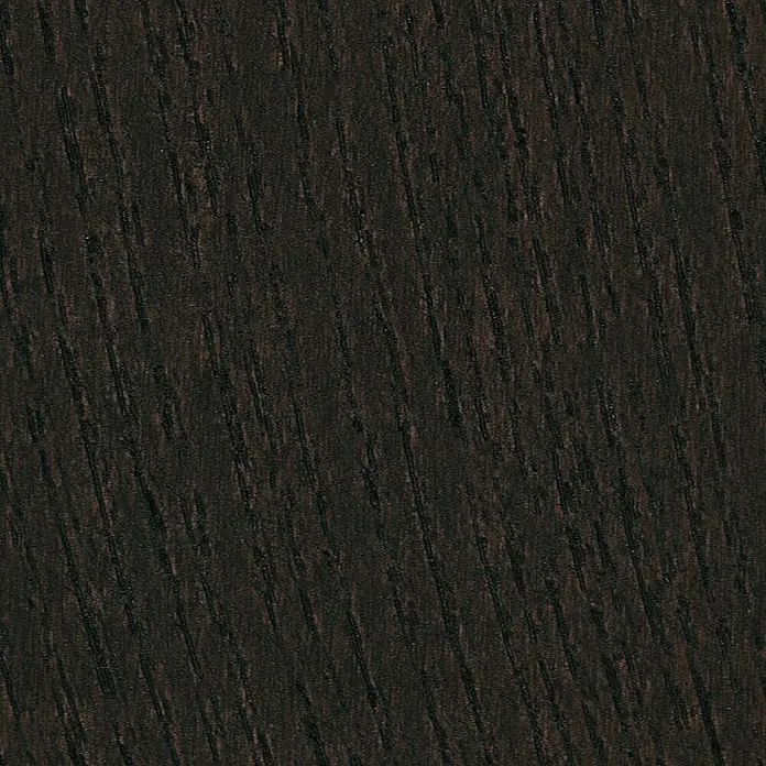 swingcolor Holzlasur - Ebenholz, 750 ml, Seidenglänzend - Nahaufnahme von dunklem Holzfurnier mit markanter Maserung und natürlichen Texturen, ideal für Möbel und Innenausbau.