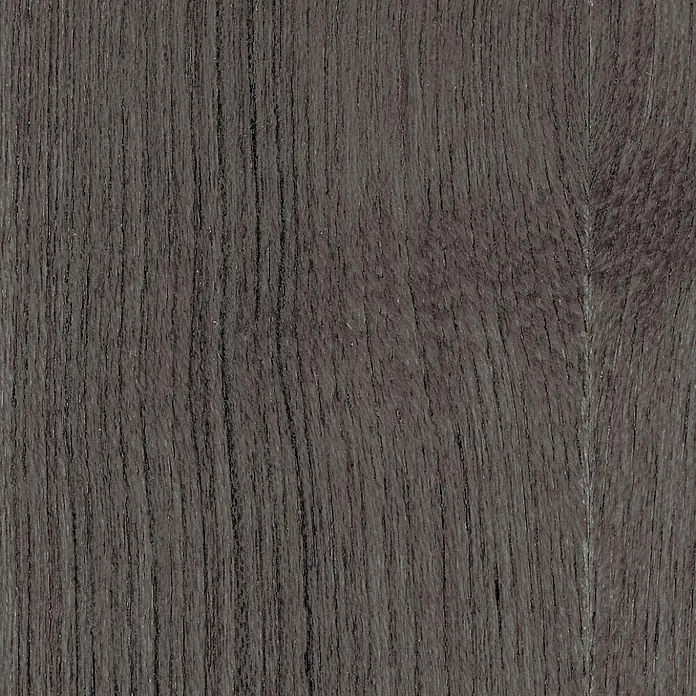 swingcolor Premium Holzlasur - Stahlgrau, 750 ml, Seidenglänzend - Nahaufnahme einer dunkelgrauen Holzoberfläche mit feinen Maserungen und einer natürlichen Textur. Ideal für Möbel und Innenräume.