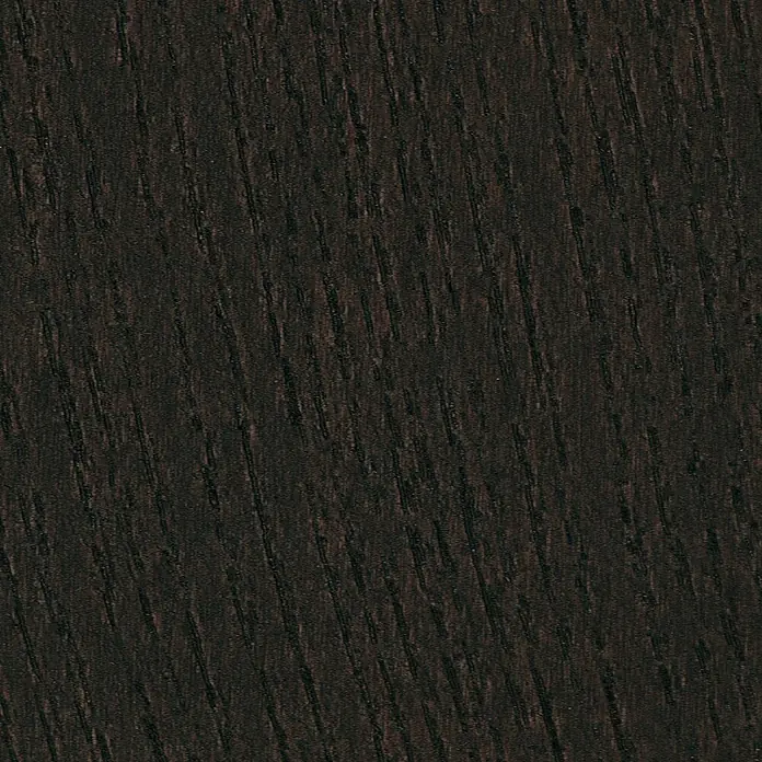 swingcolor Holzlasur - Schwarz, 750 ml, Seidenglänzend - Dunkelbraune Holzstruktur mit deutlicher Maserung, ideal für Möbel und Innenausbau.\n