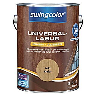swingcolor Universal-Lasur (Kiefer, 2,5 l, Seidenglänzend, Wasserbasiert)
