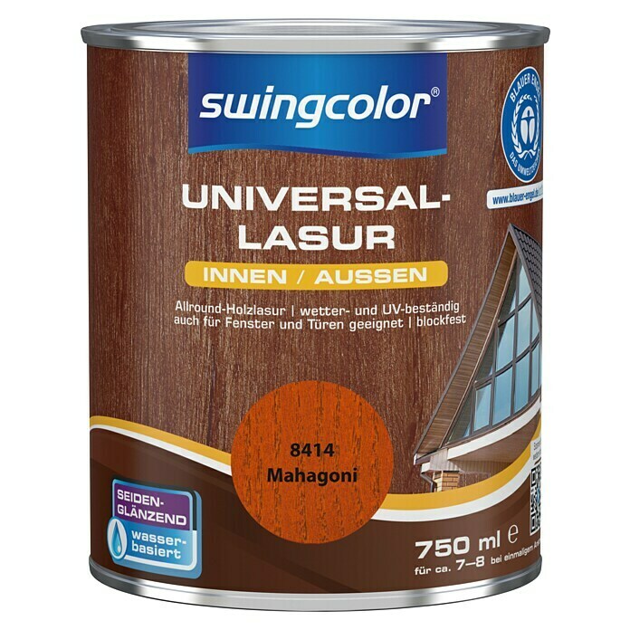 swingcolor Universal-Lasur Mahagoni