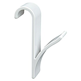 Wenko Soporte toallero para radiador (Blanco, 2 ud., Apto para: Radiador toallero)