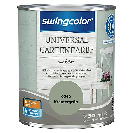 swingcolor  Farblasur Universal-Gartenfarbe