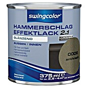 swingcolor Hammerschlag-Effektlack (Anthrazit, 375 ml, Glänzend, Lösemittelbasiert)