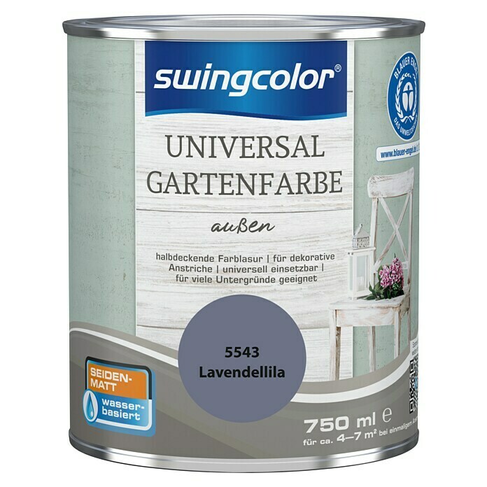 Swingcolor Universal Gartenfarbe Lavendellilla