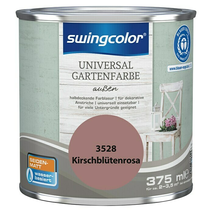 Swingcolor Universal Gartenfarbe Kirschblütenrosa