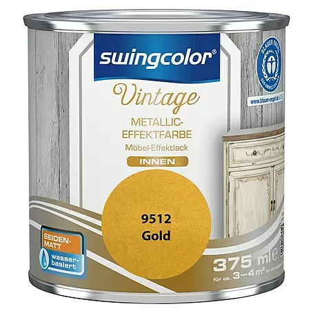 swingcolor Vintage Metall-Optik Effektfarbe