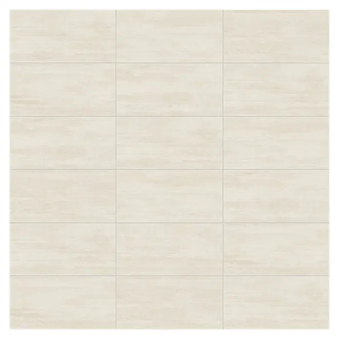 Wandfliese Miami Beach New - 30 x 60 cm, Beige, Matt - Rechteckige, helle Fliesen mit dezenter Maserung, die eine moderne und elegante Boden- oder Wandgestaltung ermöglichen.