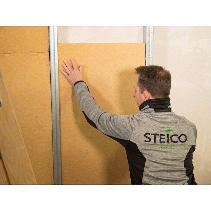 Steico Holzfaserdämmplatte flex 038 (1 200 x 625 mm, Stärke: 60 mm, Wärmeleitfähigkeit: 0,038 W/(mK), 7 Stk.) | BAUHAUS