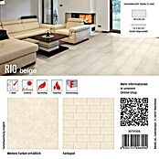 Fliesenmuster Rio (15 x 15 cm, Beige, Matt) | BAUHAUS