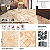 Fliesenmuster Andalusia (15 x 15 cm, Beige/Braun, Matt) | BAUHAUS