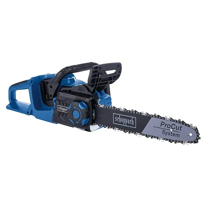 Scheppach IXES 20V Akku-Kettensäge BC-CS355DUO-X - 40 V, Ohne Akku, Schwertlänge: 35,6 cm - Akkuschwert-Säge von Scheppach. Die Akku-Kettensäge hat ein ProCut System und ist optimal für Gartenarbeiten und zum Sägen von Holz geeignet.