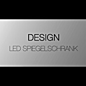 DSK LED-Spiegelschrank Aluminio Star (B x H: 80 x 70 cm, Silber) | BAUHAUS