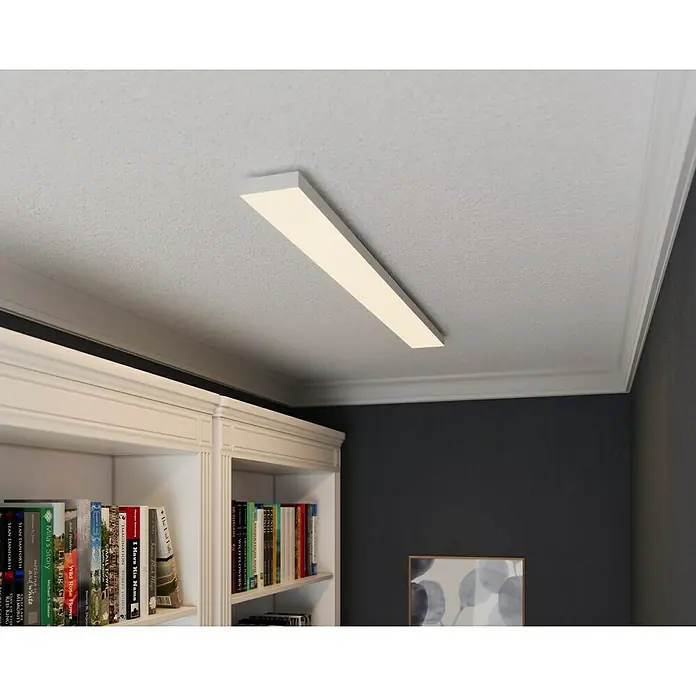 Tween Light LED-Panel Frameless - 35 W, L x B x H: 120 x 10 x 6 cm, Weiß, Mehrfarbig - Die LED-Deckenleuchte sorgt für eine helle und gleichmäßige Ausleuchtung des Raumes und ist ein echter Hingucker.