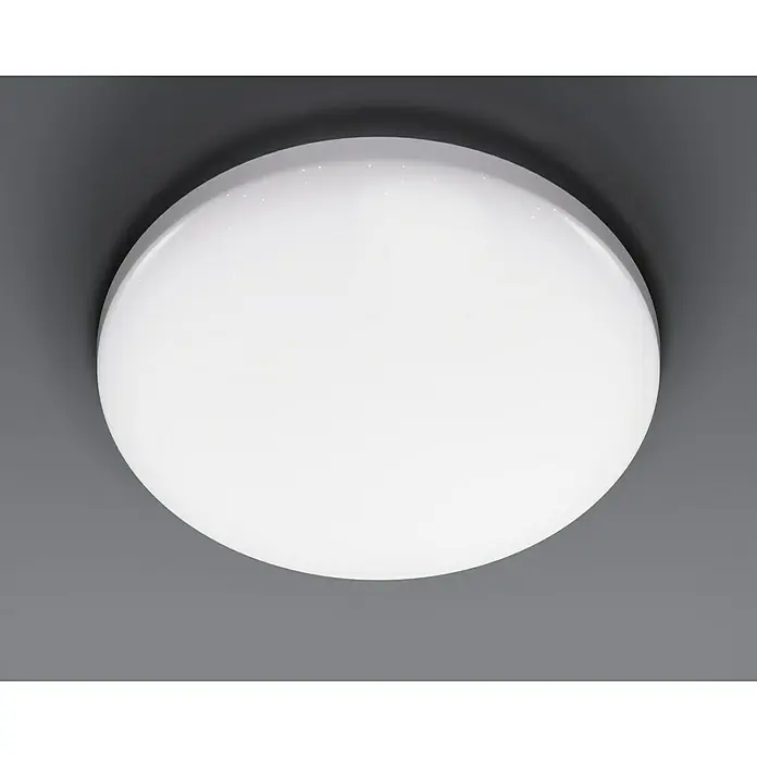 Tween Light LED-Deckenleuchte rund Skyler Star Big - 85 W, Ø x H: 90 x 10 cm, Weiß, Mehrfarbig - Moderne runde Deckenleuchte in Weiß, die eine helle und gleichmäßige Beleuchtung für jeden Raum bietet. Stilvolles und dezentes Design.