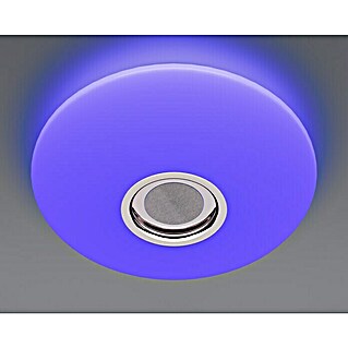 LED okrogla stropna svetilka Melodia (24 W, Bele barve, RGBW)