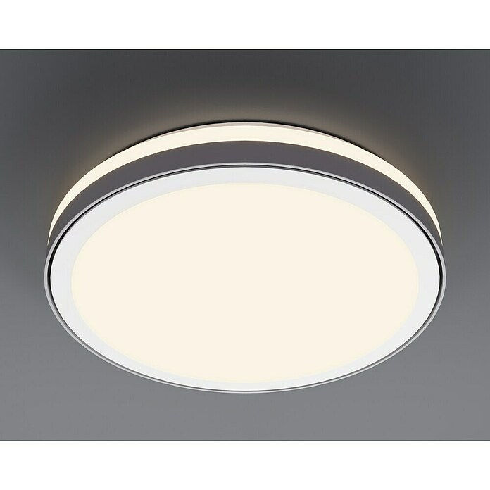 Tween Light LED okrogla stropna svetilka Rimini  (24 W, Ø x V: 40 x 8 cm, Bele/sive barve, Toplo bela) | 3016 - Deckenleuchte | CACB - Deckenleuchten | CAC - Indoorleuchten | CA - Beleuchtung | C - Elektro | BAUHAUS