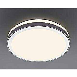 Tween Light LED okrogla stropna svetilka Rimini (24 W, Ø x V: 40 x 8 cm, Bele/sive barve, Topla bela)