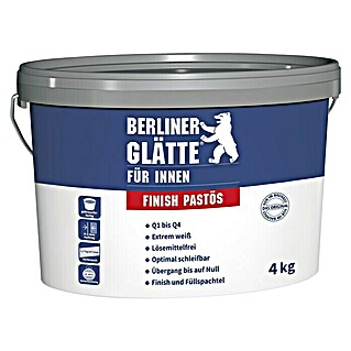 Berliner Glätte Füll- & Glättspachtel Finish Pastös (4 kg)