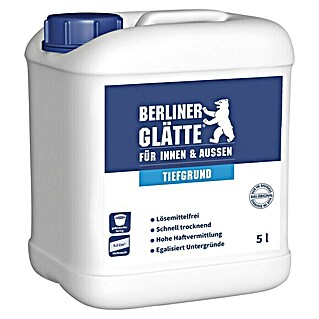 Berliner Glätte Tiefengrund (5 l, Lösemittelfrei, Gebrauchsfertig)