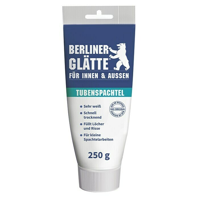 Berliner Glätte Fertigspachtel Tube (250 g) | BAUHAUS