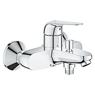 Grohe QuickFix Grifo monomando de bañera Swift (Cromo, Brillante)