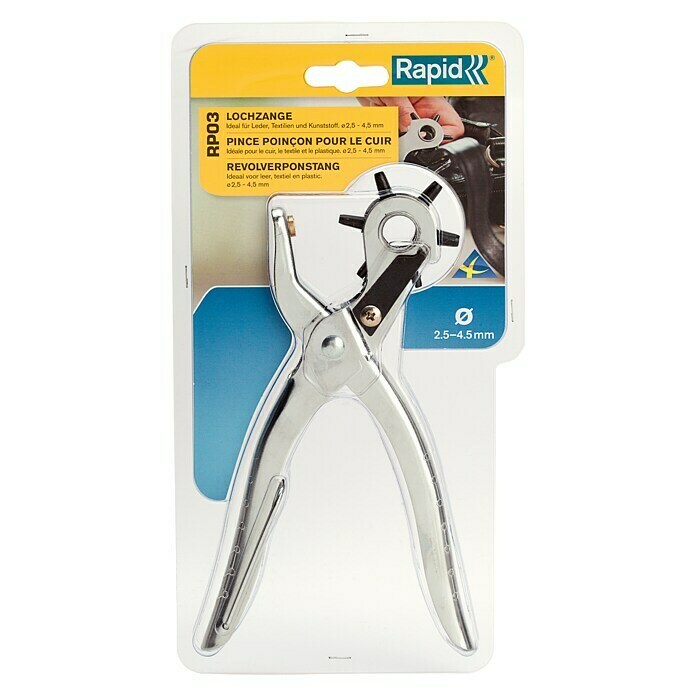 Rapid Lochzange RP03 (Verstellbar: 2,5 - 4,5 mm)