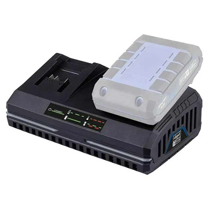 Scheppach IXES 20V Dual-Ladegerät SDBC2.4A20 V, Passend für: Scheppach IXES 20V Akkus