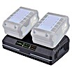 Scheppach IXES 20V Dual-Ladegerät SDBC4.5A (20 V, Passend für: Scheppach IXES 20V Akkus) | BAUHAUS