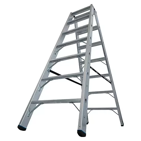 Krause Stabilo Doppel-Stehleiter 2 x 7 Stufen