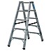 Krause Stabilo Doppel-Stehleiter 2 x 5 Stufen 