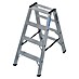 Krause Stabilo Doppel-Stehleiter 2 x 4 Stufen 