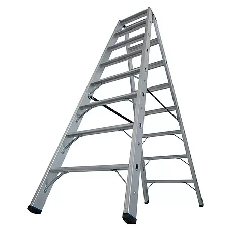 Krause Stabilo Doppel-Stehleiter 2 x 8 Stufen