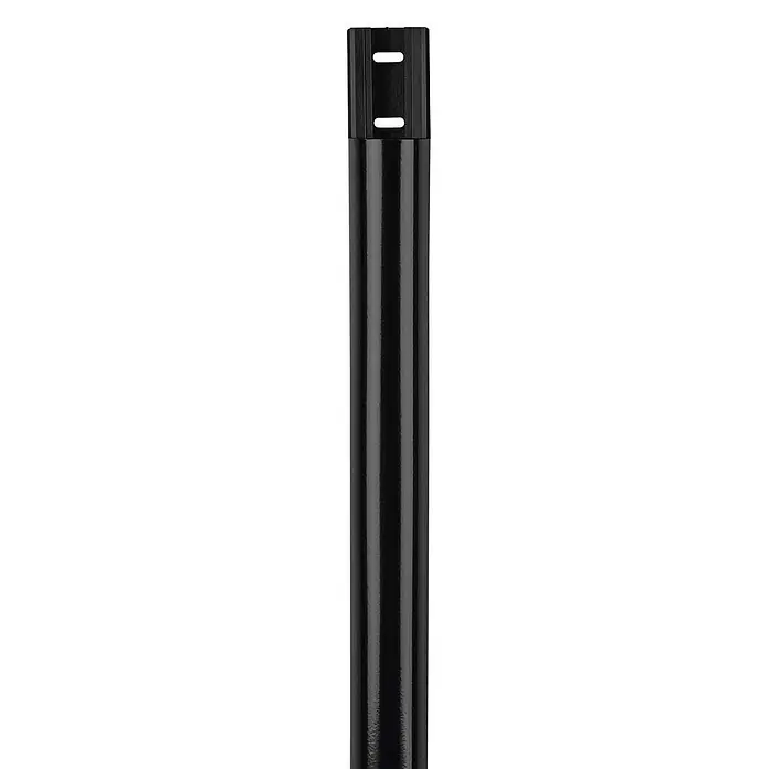 Hama Kabelkanal - 1,1 m x 33 mm x 18 mm, Schwarz - Schwarzer Leitpfosten aus robustem Material mit reflektierenden Markierungen für erhöhte Sicherheit. Ideal für Straßen und Wege.