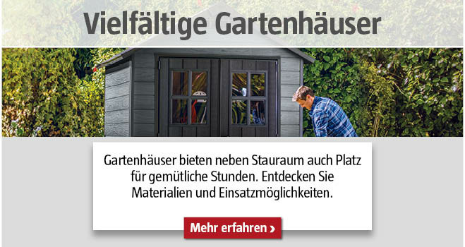 Gartenhaus Vielfalt